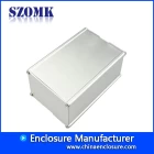 porcelana caja de conexiones fundida a presión de aluminio de encargo de encargo para pcb AK-C-B58 43 * 68 * 100m m fabricante