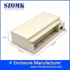 China high quality 180 X 100 X 53 mm electronic din rail plc junction enclosure supplier manufacturer