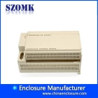 China SZOMK hot sale industrial control plastic enclosure for power supply AK-P-14 179*100*77mm manufacturer
