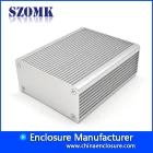 China high quality eletronic equipment power supply extruded aluminum generator enclosure for pcb AK-C-B18 manufacturer