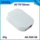 Китай iOT smart home plastic enclosures Wireless sensor enclosures humidity and Temperature housing smoke sensing shell AK-NW--68 производителя