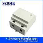 Chine indusrial plc plastic din rail enclsoure for electronic device from szomk with  88*70*51mm fabricant