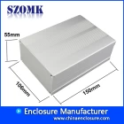Cina SZOMK Contenitore elettronico in alluminio estruso per localizzazione GPS AK-C-C12 55 * 106 * 150mm produttore