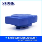 China industrial din rail plastic junction enclosure for electrical device from szomk fabricante