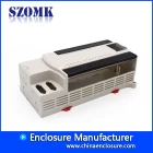 China industrial plastic din rail enclosure for electronic device from sozmk fabrikant