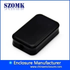 Cina original design small black connection enclosure  AK-S-93  15*35*55mm produttore