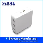 中国 プラスチック製のabsボックス電子回路基板用のエンクロージャーszomk配電ボックス接合ハウジング メーカー