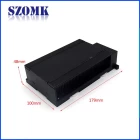 Chine plastic din rail enclosure with 179x100x48mm plastic distribution housing from szomk fabricant