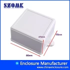 China plastic enclosure electronics wall mounting plastic junction box AK-W-14 ,80x75x45mm manufacturer