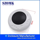 Китай round plastic sound collector enclosure monitoring pickup box walkie talkie box size 80*30mm производителя