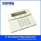 China Szomk abs caixa elétrica de plástico para caixa de gabinete de leitor de cartão AK-R-75 32 * 133 * 159mm fabricante