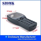 porcelana szomk caja de plástico electrónica amplificador caja electrónica 2 x AA batería titular mano instrumento plástico caja fabricante