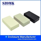 China szomk plastic project box electronic case 85*50*21mm plastic housing for PCB abs plastic enclosure abs switch box manufacturer