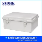 China szomk waterproof electrical box outdoor plastic box for electronics circuit board instrument device housing 335*235*150mm AK-01-48 manufacturer