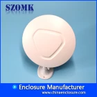 الصين szomk استشعار لاسلكية الضميمة البلاستيك جهاز التوجيه الضميمة تحكم المنزل الذكي مع قوس ثابت ستيريو الصانع