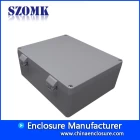 China waterproof IP66 die cast aluminum enclosure for PCB metal box size 280*230*109mm manufacturer