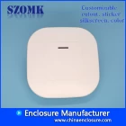 China caixa de embalagem elétrica 190 * 190 * 35 do router de Wifi do cerco plástico branco novo da rede do estilo fabricante