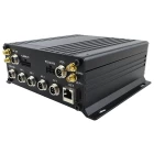 Cina 2TB hdd mobile dvr+128gb sd card mdvr support with CMS 3G LTE 4g Google GPS with 4channel video produttore