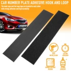 China Germany hot selling number plate holder adhesive hook and loop tape license plate stickers for cars manufacturer