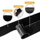 Chine Plaque d'immatriculation Surface Stick Pads Fixation de plaque d'immatriculation de voiture Autocollants de crochet et de boucle adhésifs fabricant