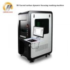 Çin 3D Fiber Lazer Kazıma Makinesi Kavisli Yüzey ve Dinamik Odaklama Lazer İşaretleme Makinesi üretici firma