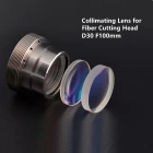 Chine Vente en gros Asphérique Silica Fusil Silica Lens pour la tête de coupe de fibres fabricant
