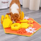 China Bienenwabe Wabe Design Haustier Tracht Training Puzzle Matte IQ Training langsamer Essen Pad für Hunde Hersteller