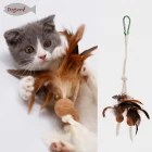 中国 软木球羽毛剑麻绳猫玩具 制造商