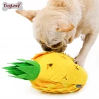 China Pineapple sniffing dog toy manufacturer