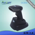 China OCBS-W231 433 MHz of Bluetooth Wireless QR Code 2D Barcode Scanner Met Cradle fabrikant