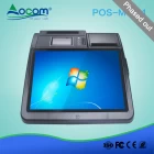 China (POS-M1401-W) 14,1 inch Windows touchscreen POS-systeem met printer en scanner fabrikant