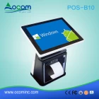 China 10" touch dual screen all in one pos manufacturer with optional Android or Windows OS manufacturer