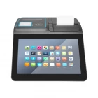 China 11,6 inch tienpunts capacitieve touchscreen desktop alles in één Android Pos fabrikant