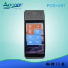 Chiny Mobilny ręczny terminal Android POS z drukarką pokwitowań 4G z biometrycznym czytnikiem linii papilarnych producent