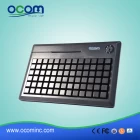 China 78 toetsen Programmeerbaar toetsenbord met optionele kaartlezer KB78 fabrikant