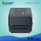 China Zwarte desktop barcode printer met thermische label OCBP -007B fabrikant