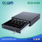 Chiny ECD410D Small Black Metal Cash Box for POS System producent
