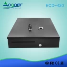 China ECD420 Upgraded  Front Lock Money Cash Drawer with cashier register manufacturer