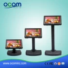 中国 高分辨率LCD 2X20字符黑色USB POS系统客户显示器 制造商