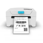 porcelana OCBP-013 High speed 203dpi barcode label printer shipping mark thermal sticker printer with label roll stand fabricante