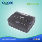 China OCBP-M1001 zwarte mobiele zelfklevende POS thermische ontvangst Barcode Label Printer fabrikant
