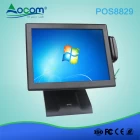 الصين OCOM رخيصة 15 بوصة الكل في واحد شاشة تعمل باللمس كونترتوب POS أجهزة الكمبيوتر آلة الصانع