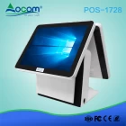 China POS-1728 17" j1900 retail capacitive touch screen all in one windows pos systems for sale manufacturer