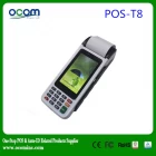 porcelana alta calidad terminal de mano móvil GSM GPRS POS POS-T8 con lector de NFC fabricante
