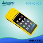 Chine Q3 / Q4 3G écran tactile terminal intelligent mifare gprs portable pos avec imprimante fabricant
