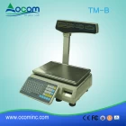 China (TM-B) Low cost supermaket thermal barcode weighing scales manufacturer