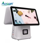 China Touchscreen POS Systeem Dual Screen POS-systeem voor restaurant fabrikant