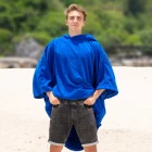 China 00% Cotton or Microfiber Surf Beach Hooded Poncho Towel manufacturer