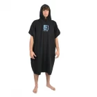 China Custom 100% Cotton Adult Surf Poncho Towel with Logo Hood manufacturer