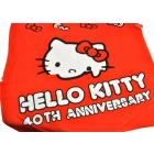 China Custom Promotional Velour Reactive Printed Hello Kitty Beach Towel manufacturer
